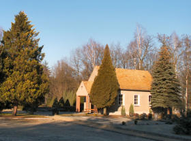 Friedhofshalle